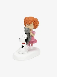 Department 56 Peanuts Village Frieda & Faron Meet Snoopy Figurine