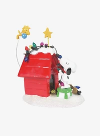 Department 56 Peanuts Village Getting Ready for Christmas Figurine