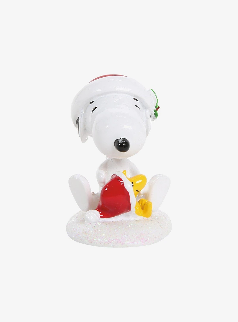 Department 56 Peanuts Village Happy Holiday's Snoopy & Woodstock Figurine
