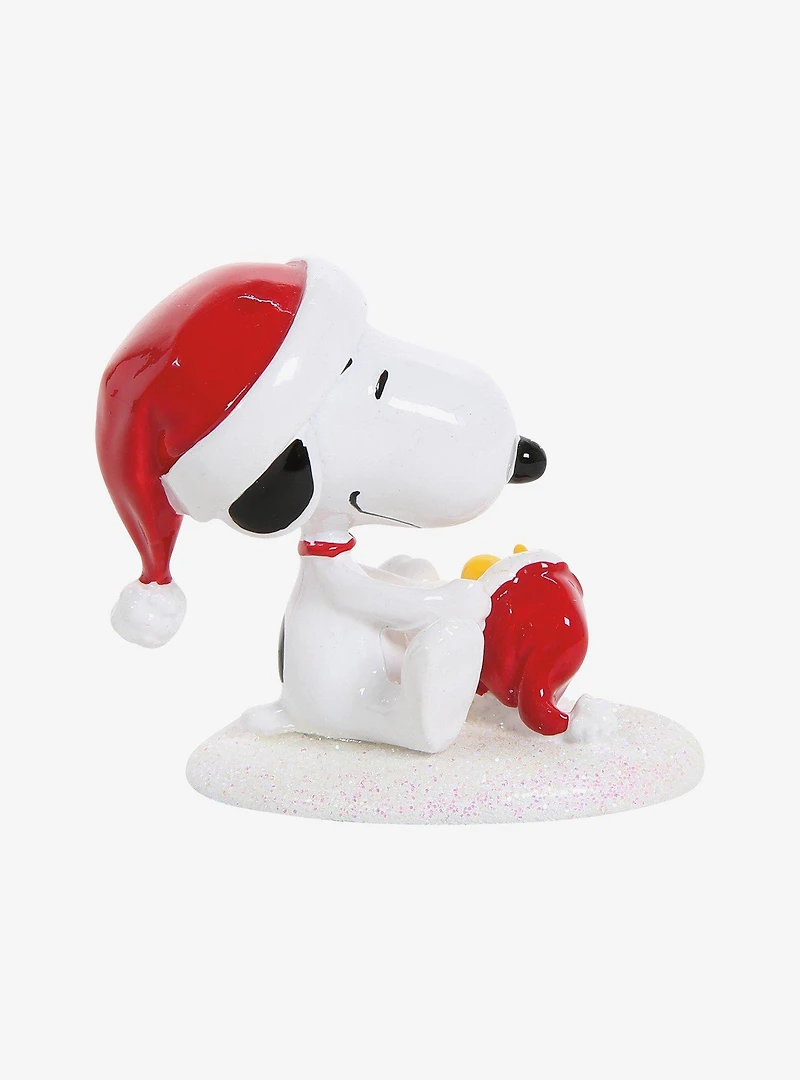 Department 56 Peanuts Village Happy Holiday's Snoopy & Woodstock Figurine