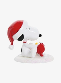 Department 56 Peanuts Village Happy Holiday's Snoopy & Woodstock Figurine