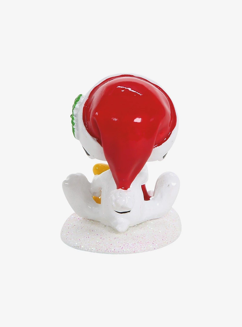 Department 56 Peanuts Village Happy Holiday's Snoopy & Woodstock Figurine
