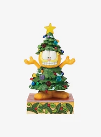 Jim Shore Garfield Garfield LED Dressed Christmas Figurine