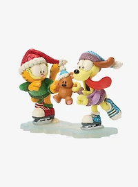 Jim Shore Garfield Garfield Odie Pooky Skating Figurine