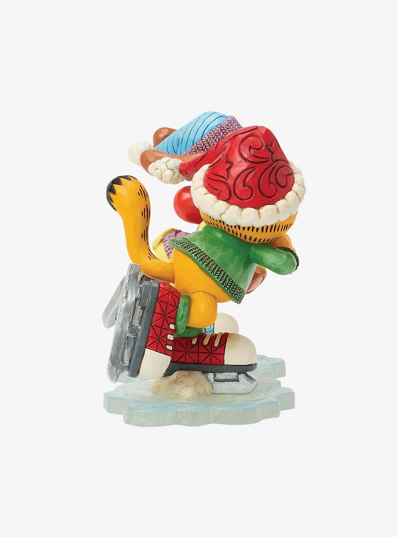 Jim Shore Garfield Garfield Odie Pooky Skating Figurine