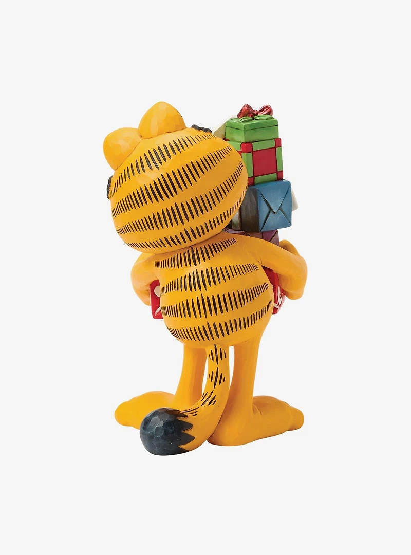 Jim Shore Garfield Garfield with Presents Figurine