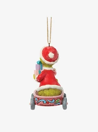 Jim Shore Grinch Grinch in Wagon Hanging Ornament