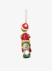 Jim Shore Grinch Grinch on Rocking Horse Hanging Ornament