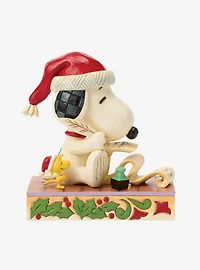 Jim Shore Peanuts Snoopy Christmas List Figurine