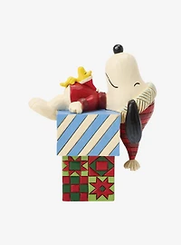Jim Shore Peanuts Snoopy and Woodstock Gifts Figurine