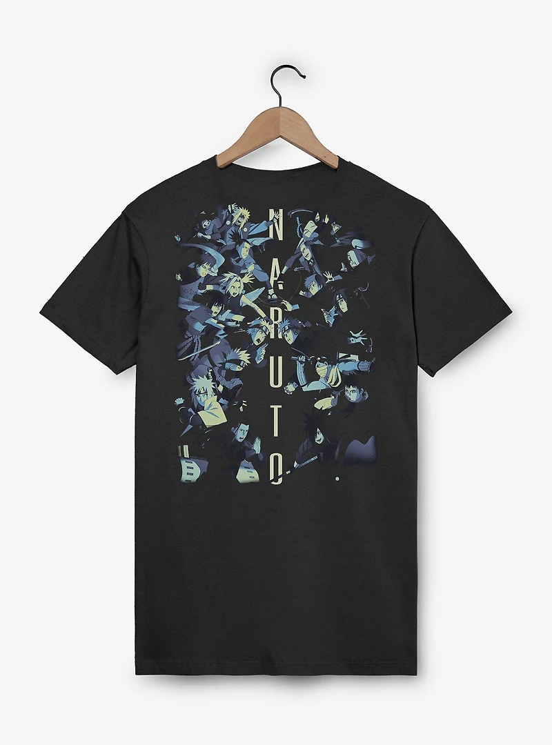Naruto Shippuden Tonal and Group T-Shirt