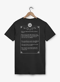 Death Note How To Use It Label T-Shirt
