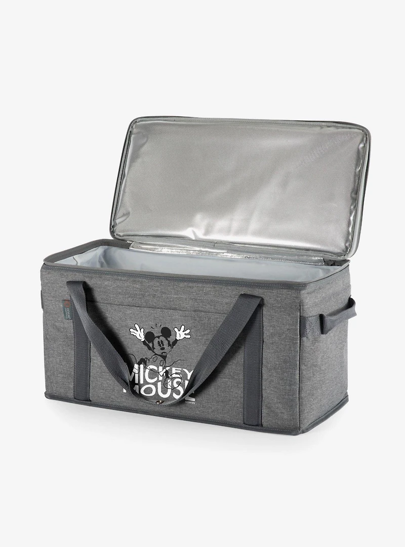 Disney Mickey Mouse 64 Can Collapsible Cooler Heathered Gray