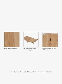 USA Map Ashwood Serving Board