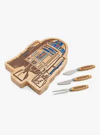 Disney Star Wars R2-D2 Parawood Cheese Board with Tools