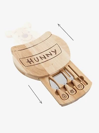 Disney Winnie the Pooh Honey Pot Parawood Cheese Board with Tools