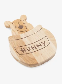 Disney Winnie the Pooh Honey Pot Parawood Cheese Board with Tools