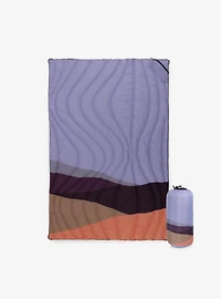 Sunset Desert Aura Outdoor Puffer Blanket