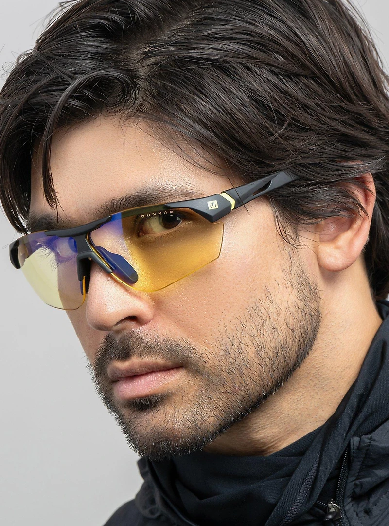 GUNNAR x Cyberpunk 2077 Militech Amber Tint Blue Light Glasses