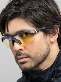 GUNNAR x Cyberpunk 2077 Militech Amber Tint Blue Light Glasses
