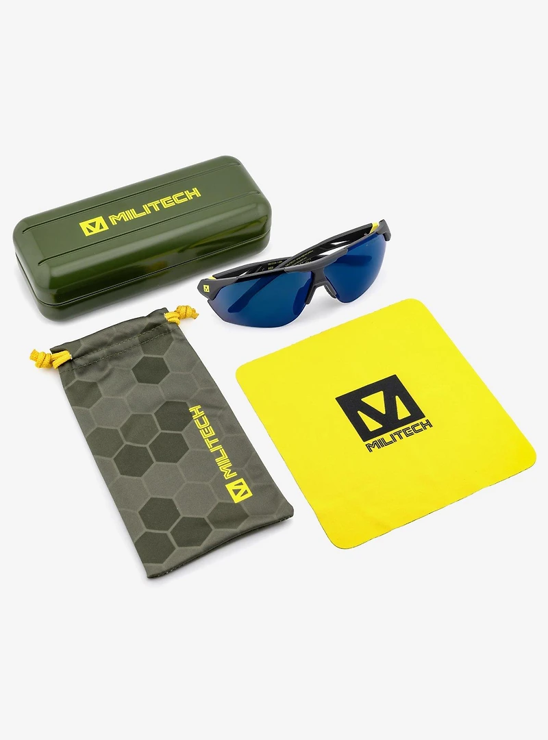 GUNNAR x Cyberpunk 2077 Militech Sun Tint Blue Light Glasses