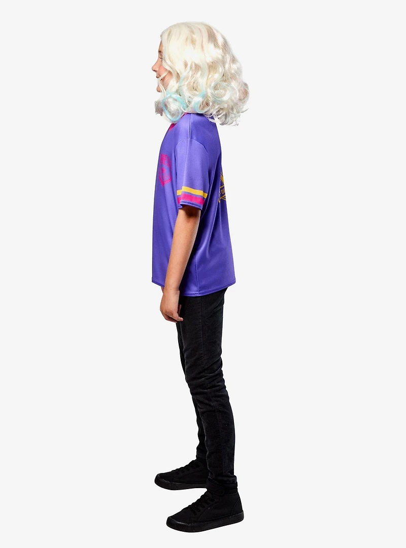 Wednesday Ophelia Purple Costume Top