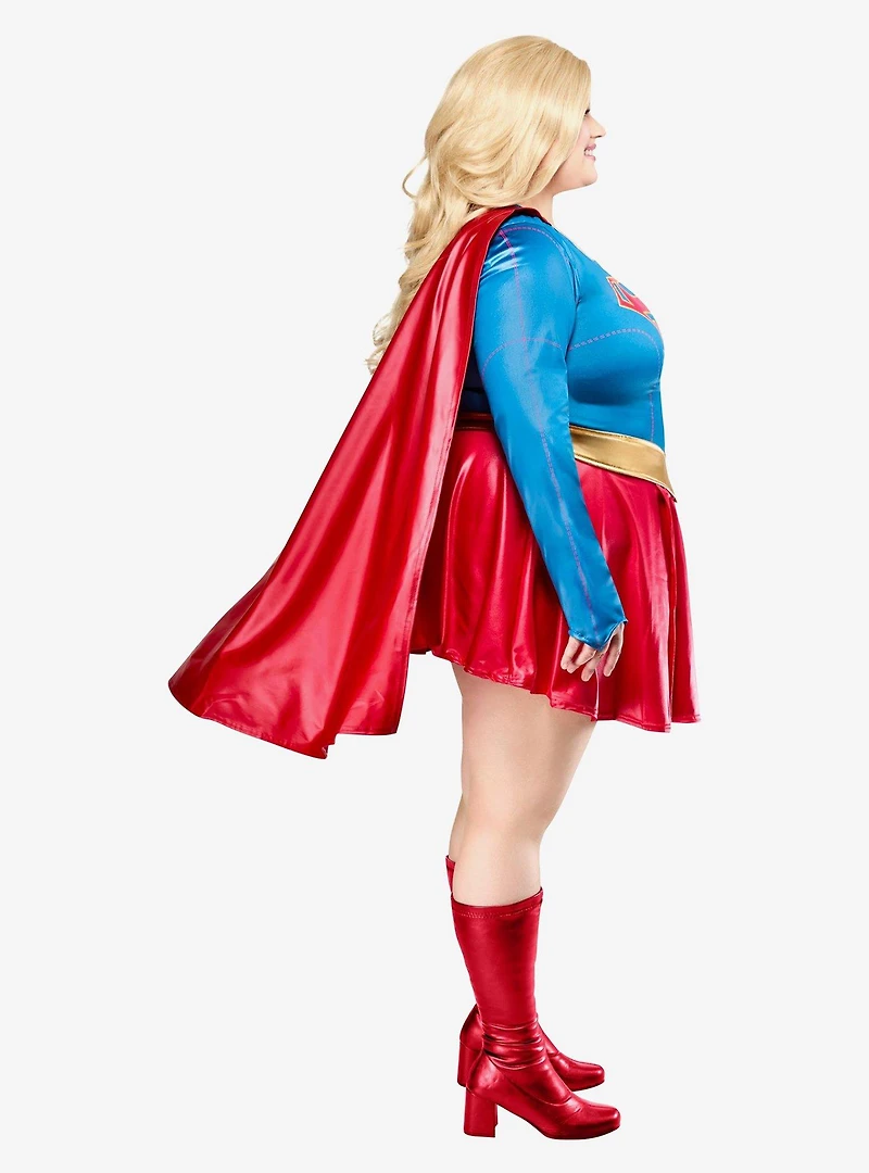 DC Comics Supergirl TV Series Adult Deluxe Costume Plus Size