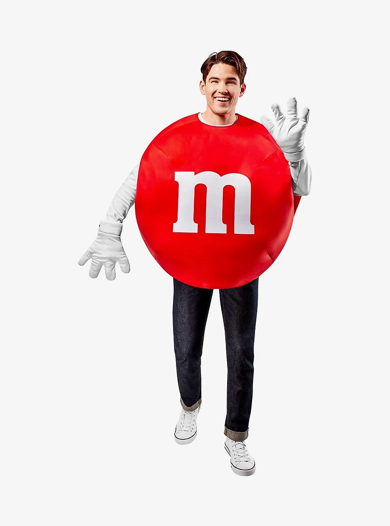 Red M&M Adult Costume