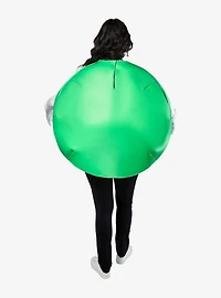 Green M&M Adult Costume