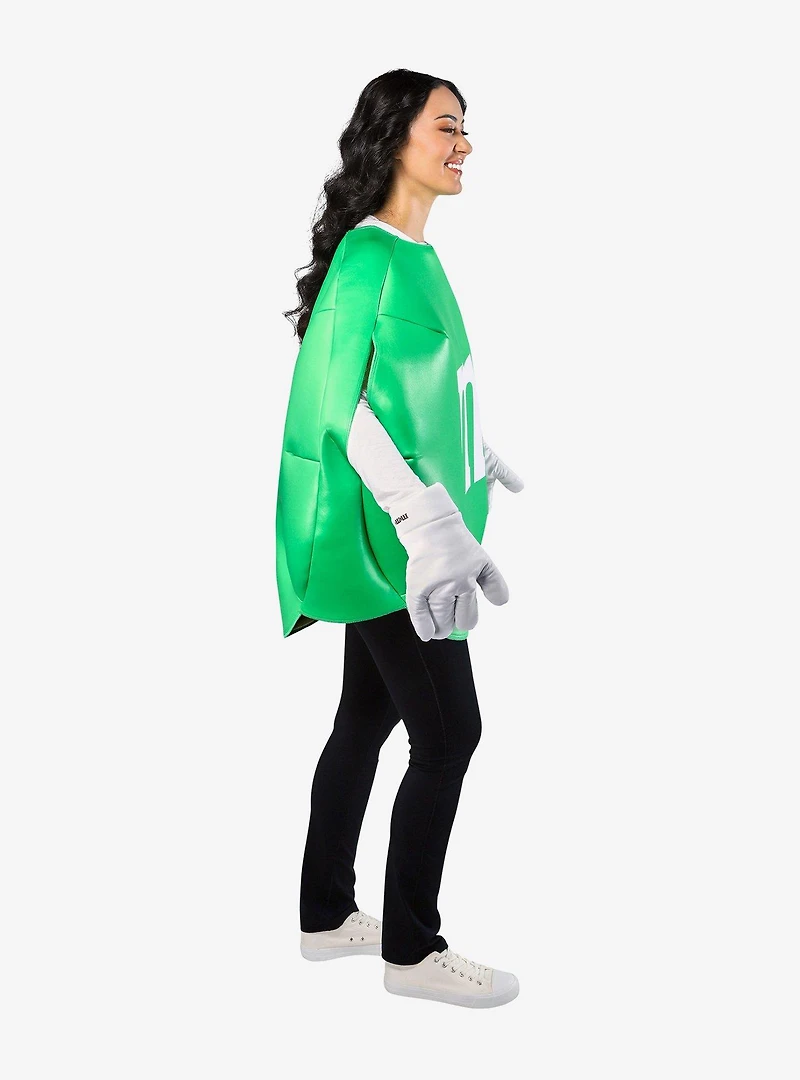 Green M&M Adult Costume