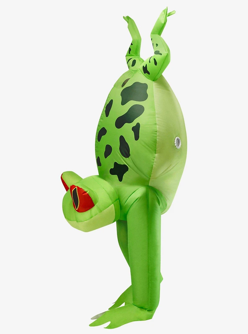 Upside Down Frog Adult Inflatable Costume