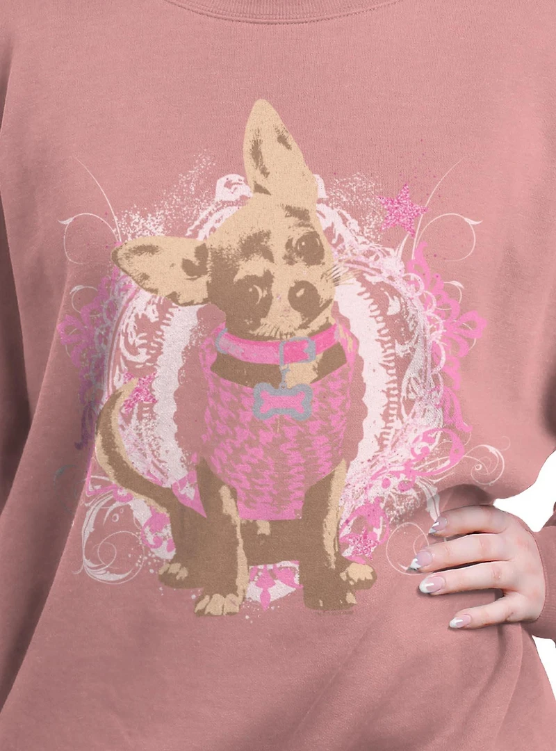 Legally Blonde Elle Bruiser Woods Coquette Womens Oversized Sweatshirt