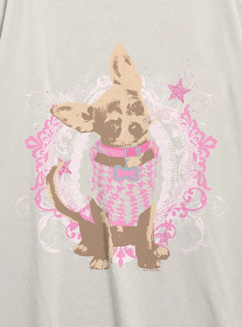 Legally Blonde Elle Bruiser Woods Coquette Womens Oversized T-Shirt