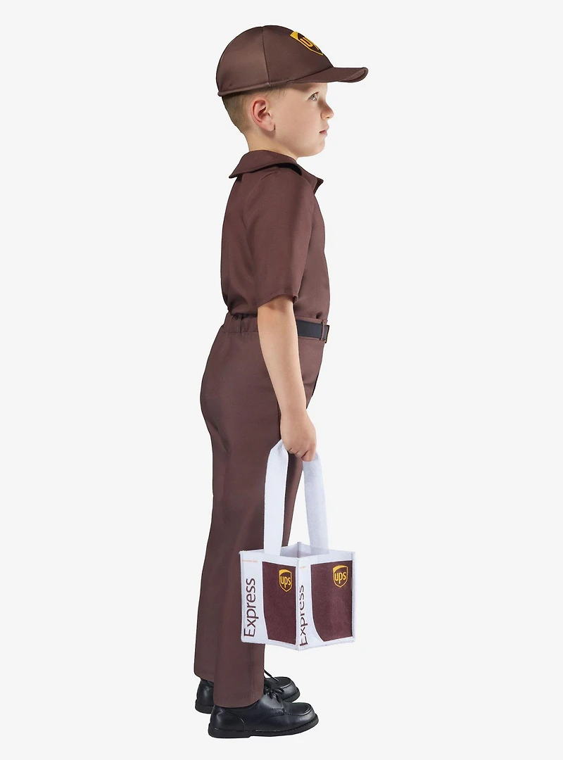 UPS Delivery Driver Toddler Costume by Rubies