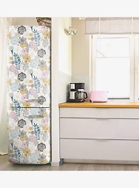 Perennial Blooms Pink Peel & Stick Wallpaper