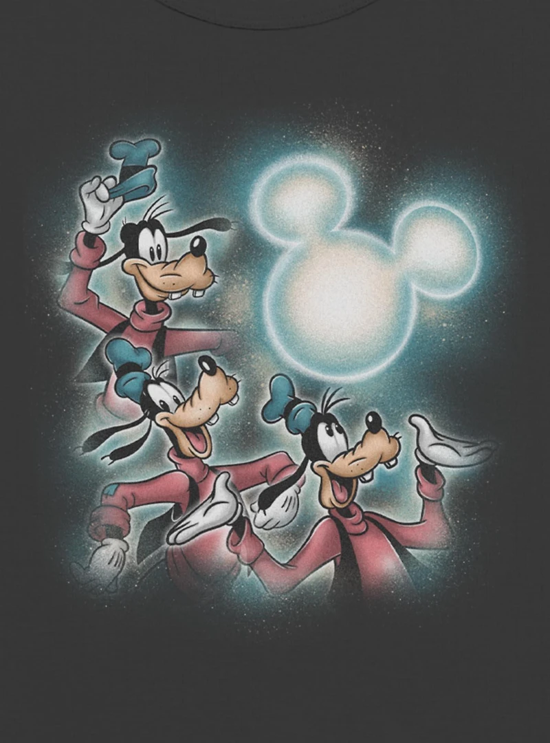 Disney Goofy Mickey Moon Womens Baby T-Shirt BoxLunch Exclusive