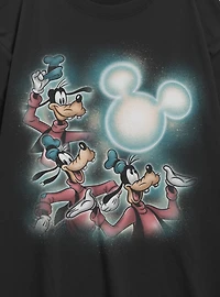 Disney Goofy Mickey Moon Womens Oversized T-Shirt BoxLunch Exclusive