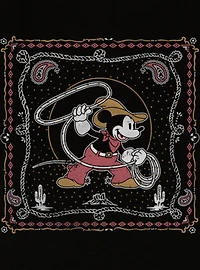Disney Mickey Mouse Western Cowboy Paisley Womens Cami BoxLunch Exclusive