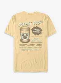 Disney Mickey Mouse Coffee Shop Garment Dye T-Shirt BoxLunch Exclusive