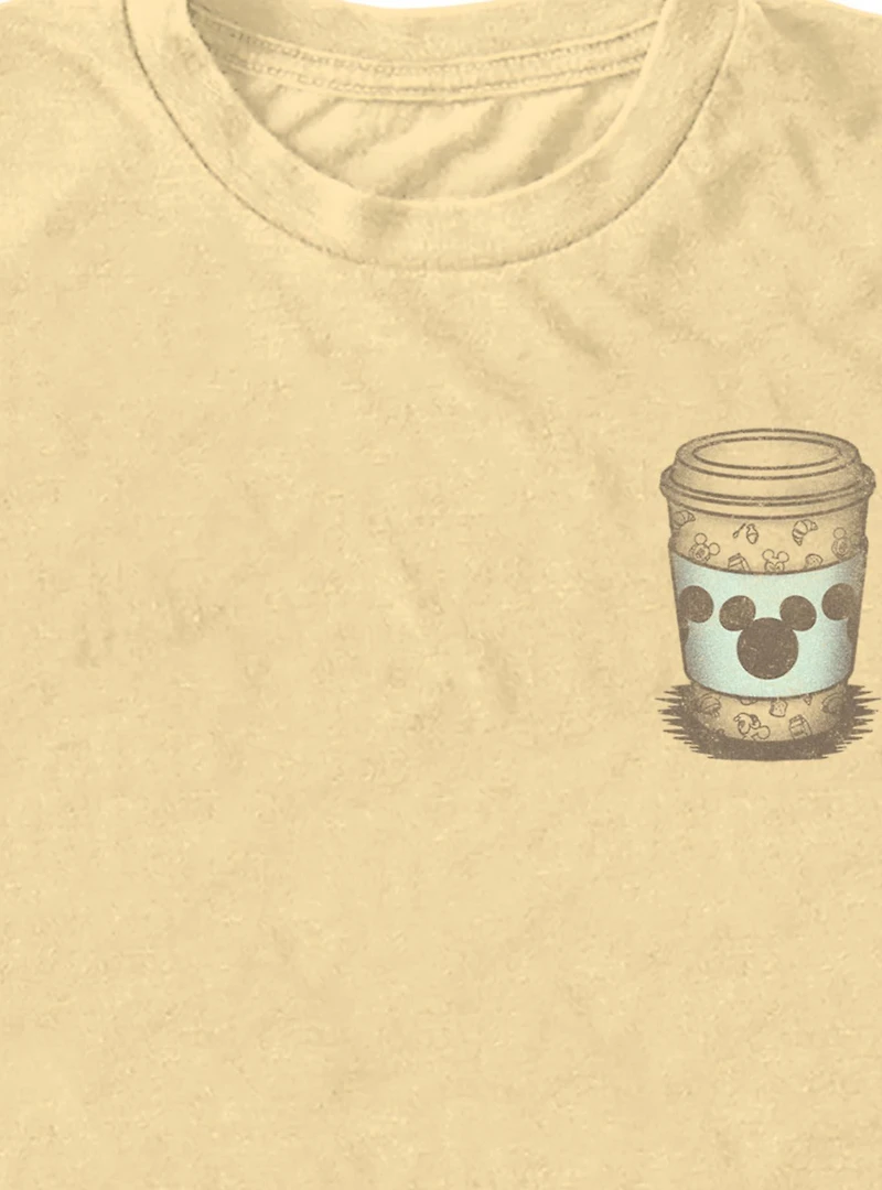 Disney Mickey Mouse Coffee Shop Garment Dye T-Shirt BoxLunch Exclusive