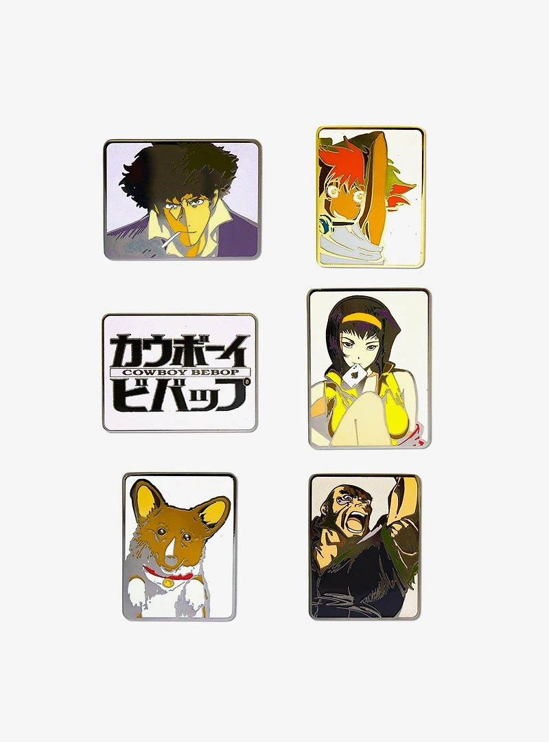 Cowboy Bebop Mystery Enamel Pin Blind Box Series 2 Pack