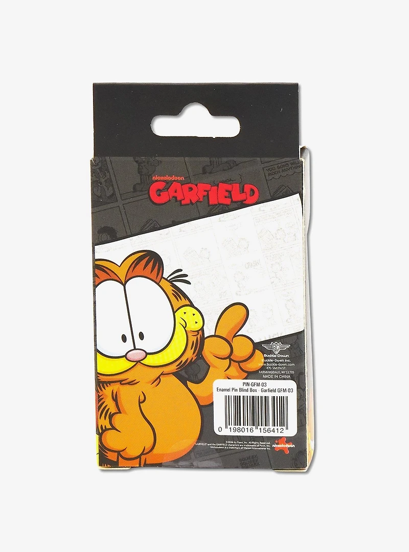 Garfield Puzzle Mystery Enamel Pin Blind Box Series 2 Pack