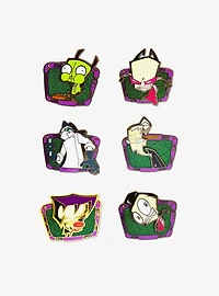 Invader Zim TV Frame Mystery Enamel Pin Blind Box Series 2 Pack