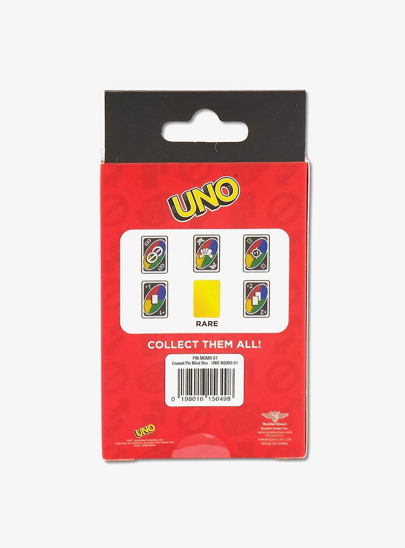 UNO Wild Action Cards Mystery Enamel Pin Blind Box Series 2 Pack