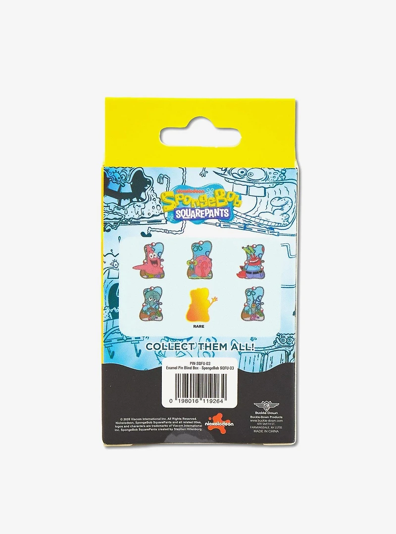 SpongeBob SquarePants Buoy Portrait Mystery Enamel Pin Blind Box Series 2 Pack