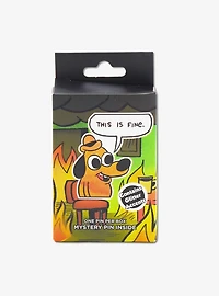 This is Fine Mystery Enamel Pin Blind Box Series 2 Pack
