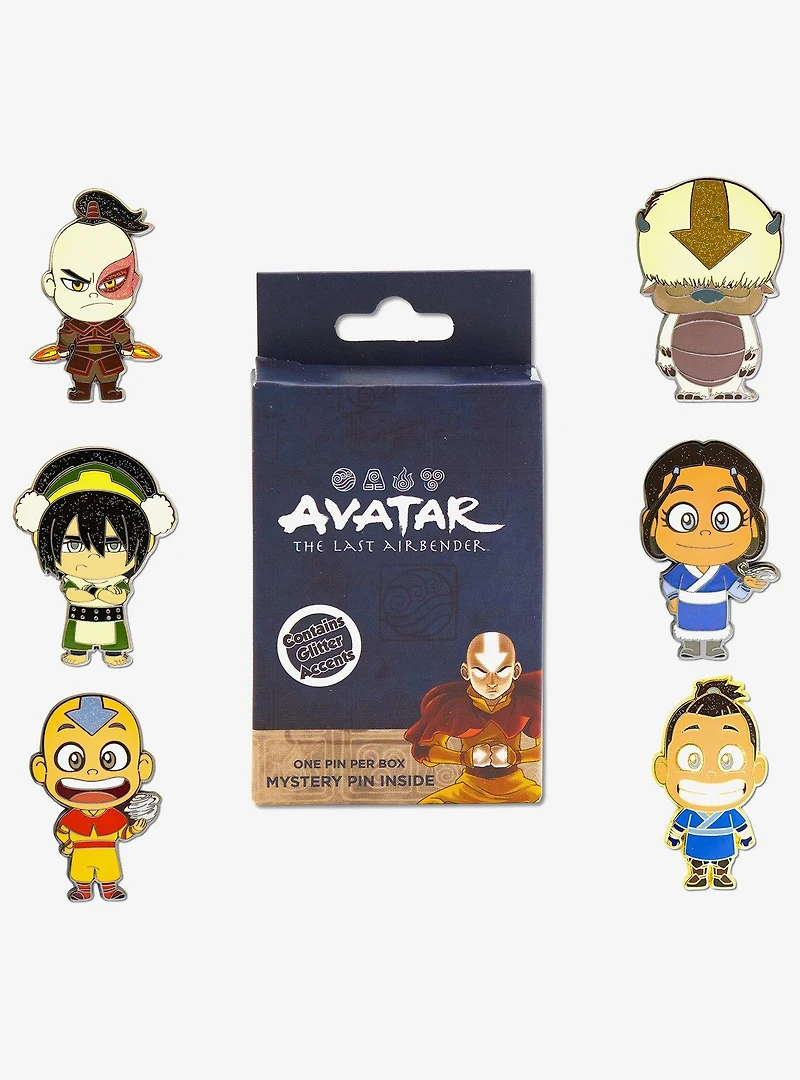 Avatar: The Last Airbender Mystery Enamel Pin Blind Box Series