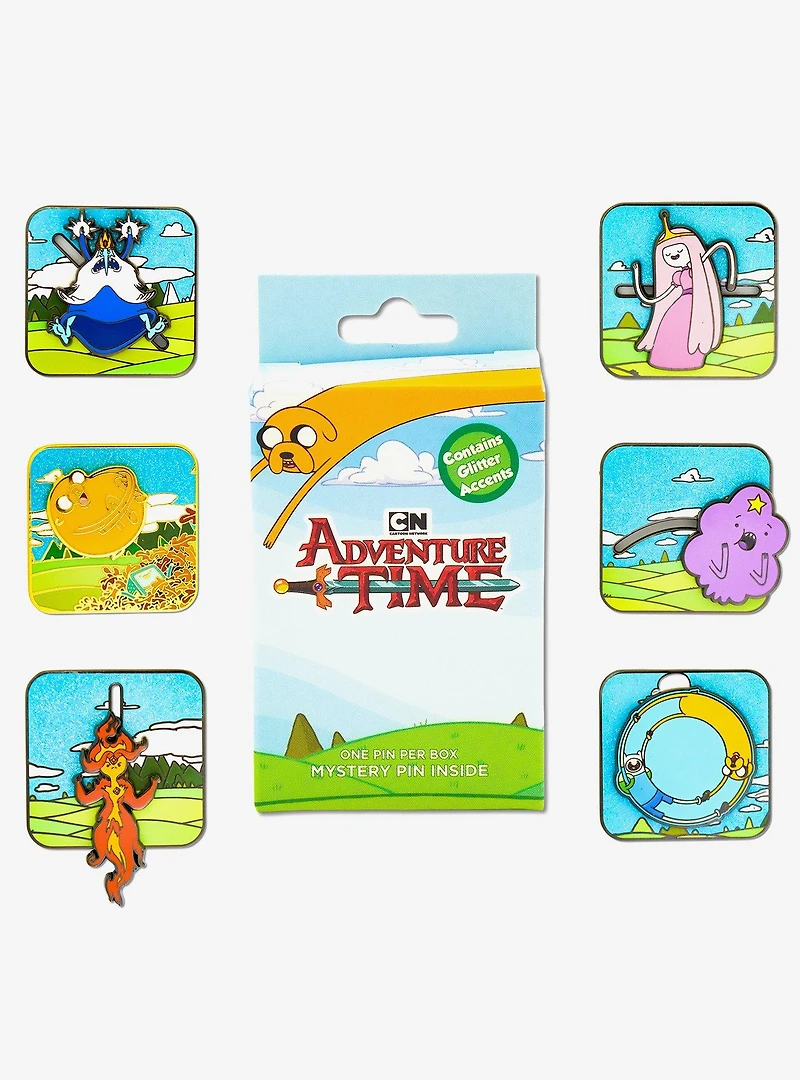 Adventure Time Interactive Mystery Enamel Pin Blind Box Series