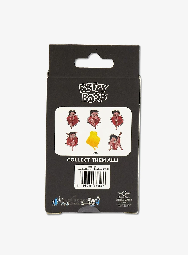Betty Boop Mystery Enamel Pin Blind Box Series