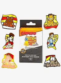Garfield Puzzle Mystery Enamel Pin Blind Box Series